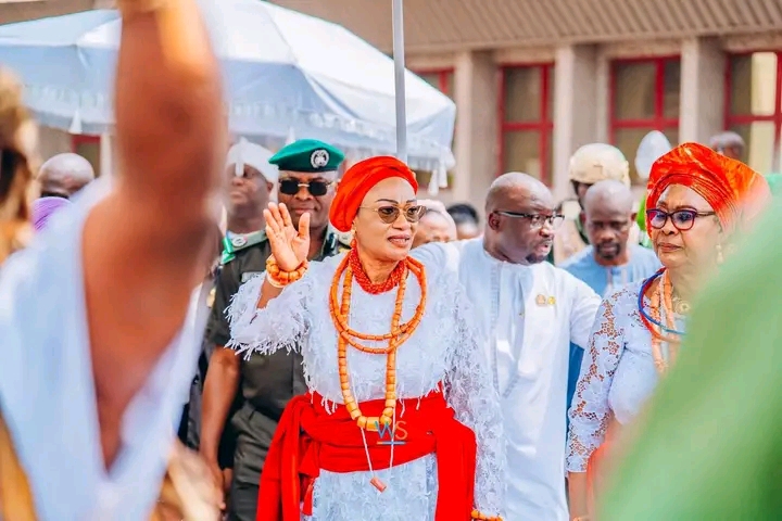 Oluremi Tinubu Conferred Utukpa-Oritse of the Warri Kingdom