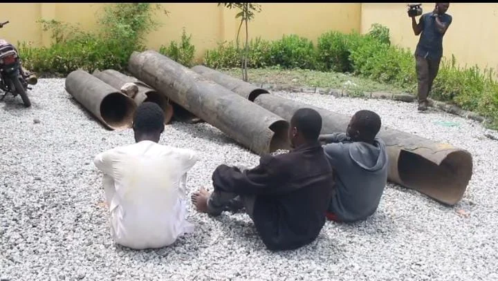 NSCDC Arrests Three Suspects Over NNPC Pipeline Vandalism in Abuja